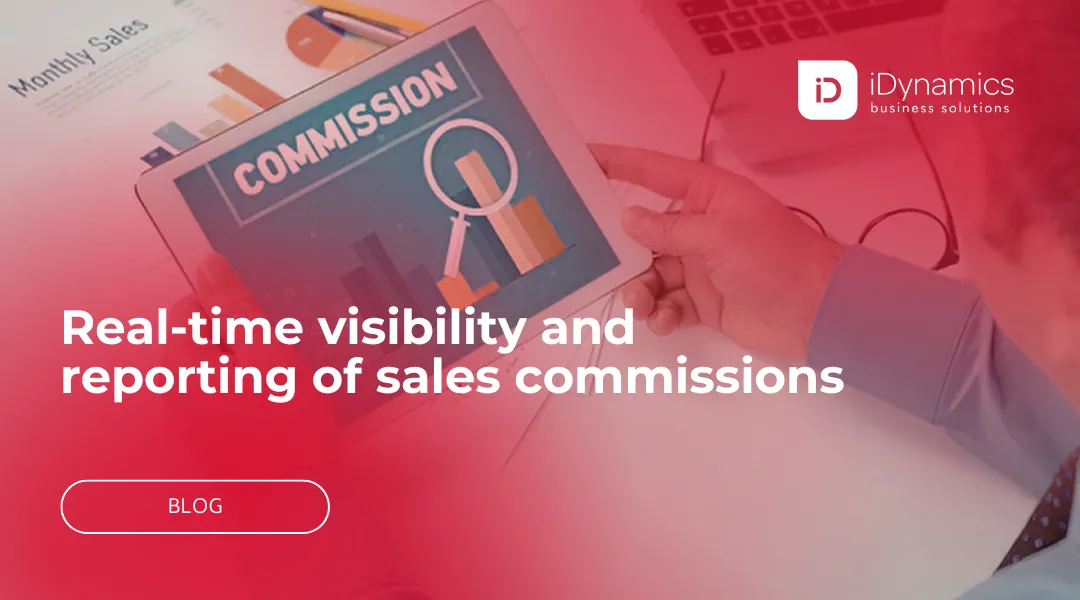 Real-time visibility and reporting of sales commissions